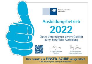 Ausgezeichnete Ausbildung bei MIWE – Gütesiegel der IHK