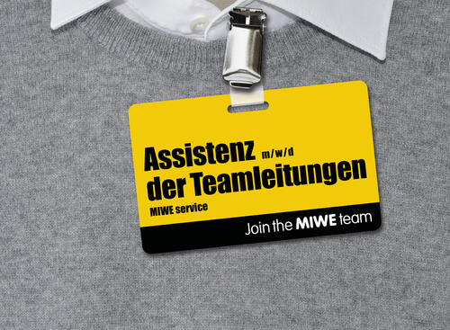 Assistenz der Teamleitungen (m/w/d) MIWE service