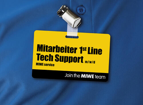 Mitarbeiter 1st Line / Tech Support (m/w/d) MIWE service