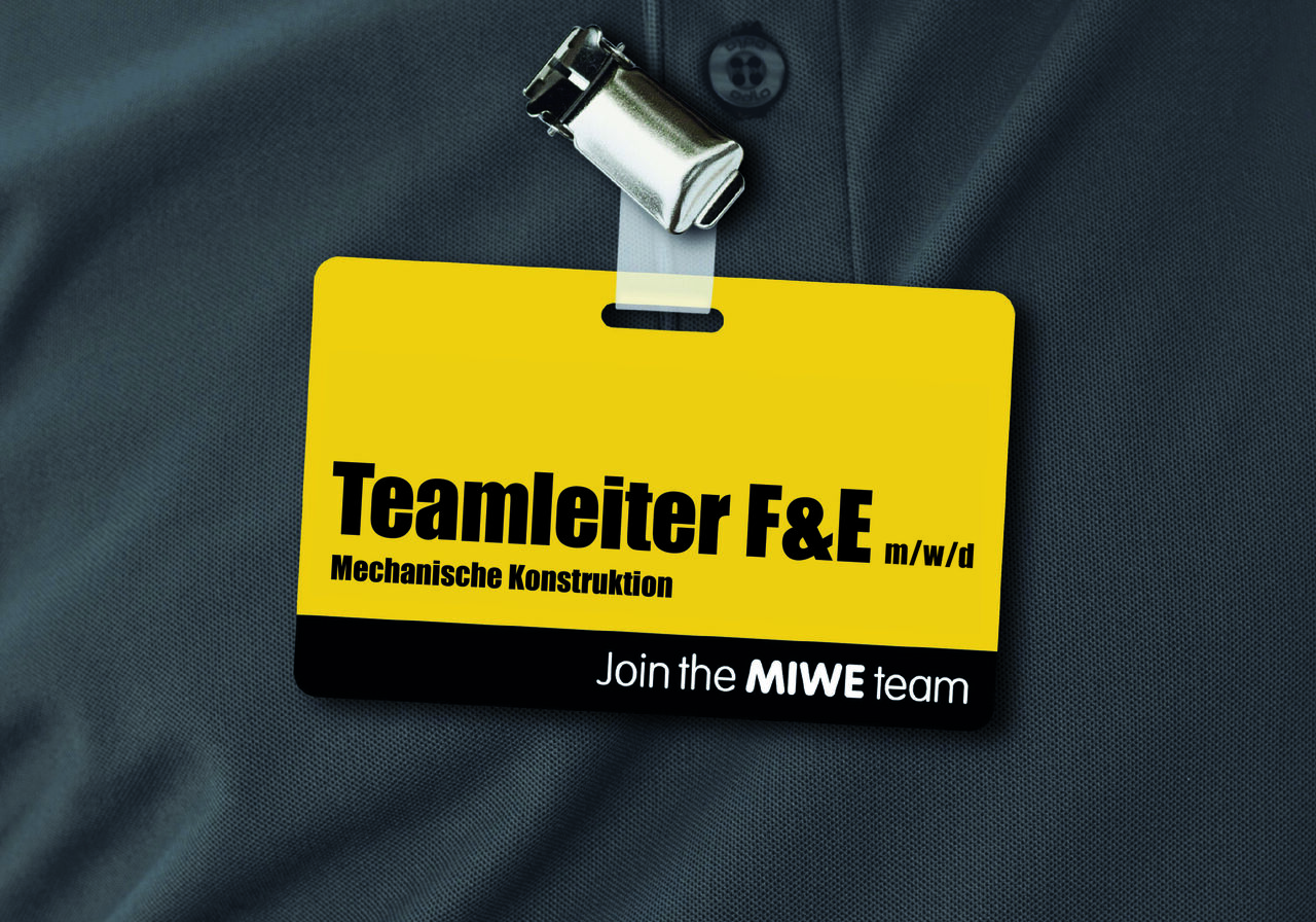 Teamleiter Forschung &amp; Entwicklung (m/w/d) Mechanische Konstruktion