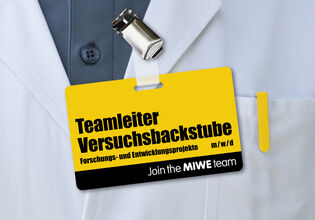 Teamleiter (m/w/d) Versuchsbackstube - Forschung und Entwicklung