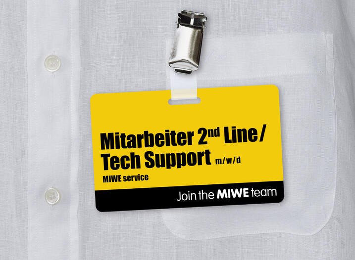 Mitarbeiter 2nd Line/Tech Support (m/w/d) MIWE service