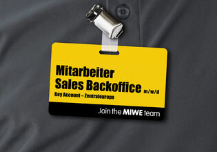 Mitarbeiter Sales Backoffice (m/w/d) Key Account - Zentraleuropa