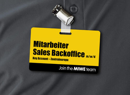 Mitarbeiter Sales Backoffice (m/w/d) Key Account - Zentraleuropa