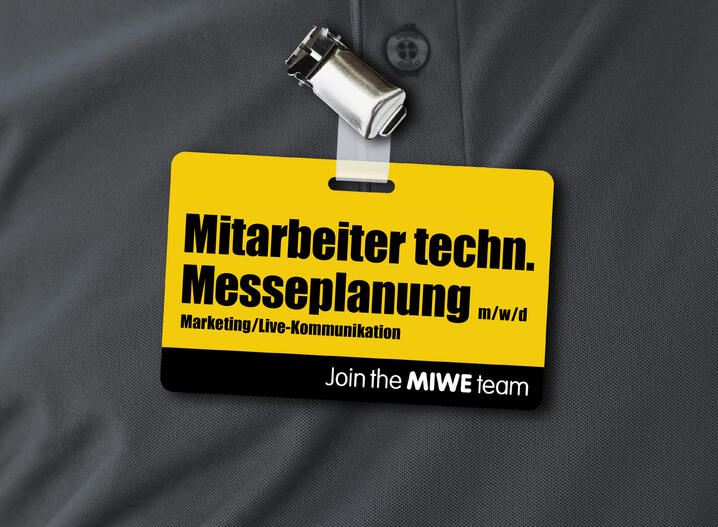 Mitarbeiter technische Messeplanung (m/w/d)