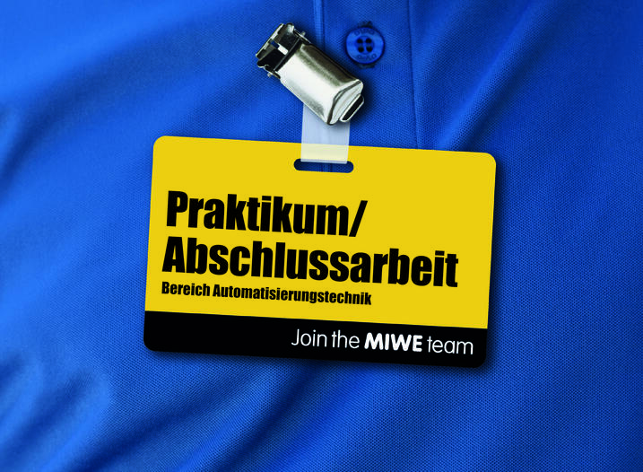 MIWE Praktikum/Abschlussarbeit Bereich Automatisierungstechnik