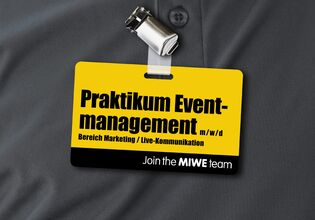 MIWE Praktikum Eventmanagement (m/w/d) Bereich Marketing/ Live-Kommunikation