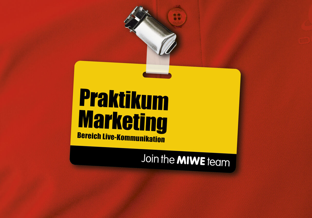 MIWE Praktikum Marketing - Bereich Live-Kommunikation