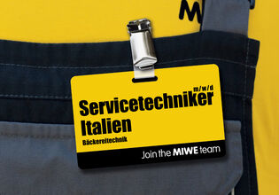 Servicetechniker Italien (m/w/d) Bäckereitechnik