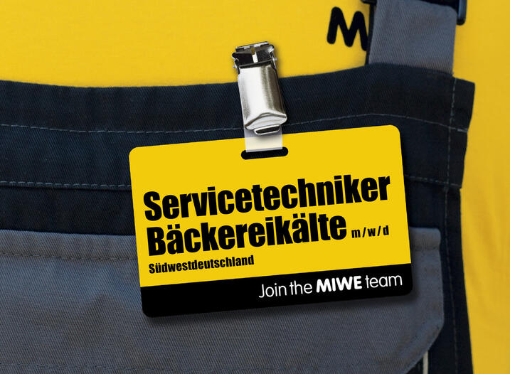 MIWE Servicetechniker Bäckereikälte (m/w/d) – Südwestdeutschland