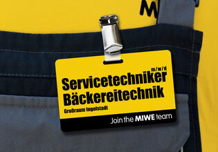 MIWE Servicetechniker Bäckereitechnik (m/w/d) Großraum Ingolstadt