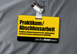 MIWE Praktikum / Abschlussarbeit, Drahtlose Klimaerfassung im Gär-/Kälteumfeld