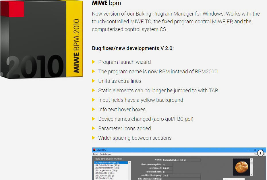 MIWE Service - Download