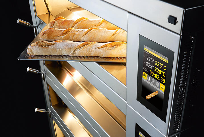 Cuisson en magasin sur le point de vente