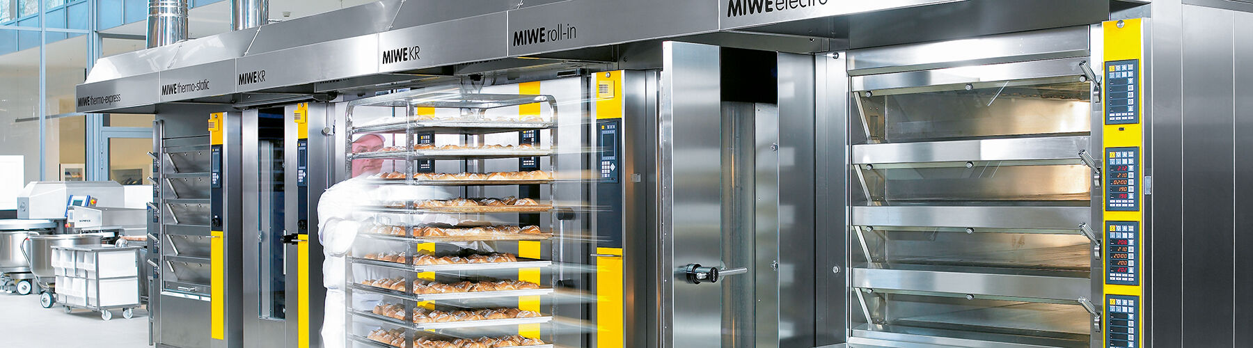 MIWE production ovens - First-class in every respect