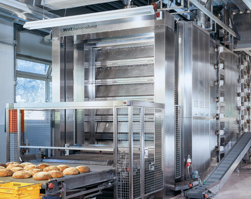 Core temperature sensor in the MIWE roll-in