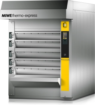 MIWE presents new model of rack oven for bakery sector