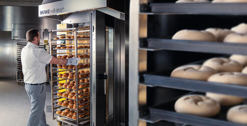A new take on the rack oven: MIWE roll-in e⁺